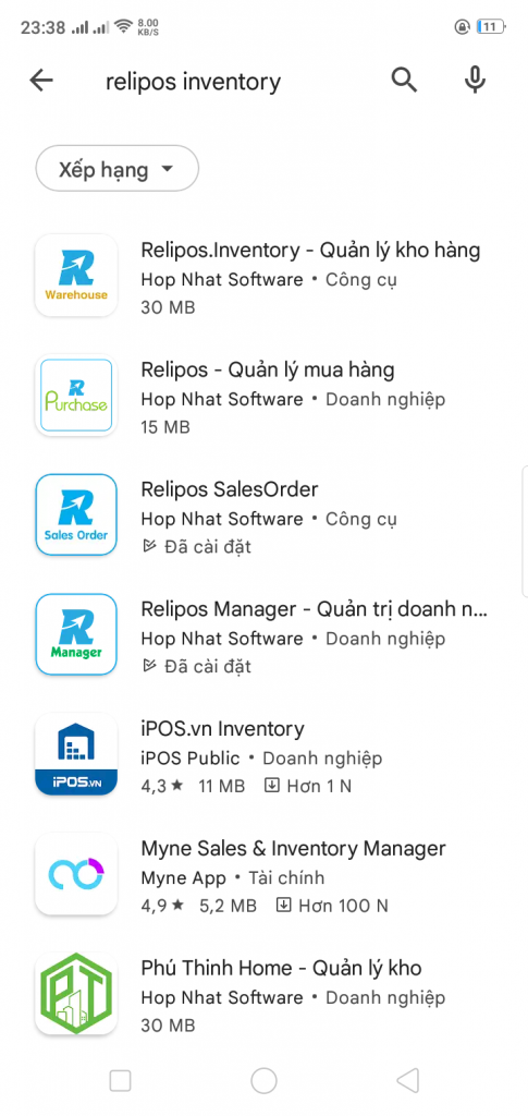 cai dat app kho android 2